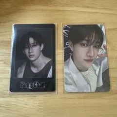 Stray Kids バンチャンBang Chanトレーディングカードセット2枚