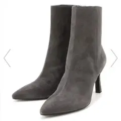 モードエジャコモ★スエードショートブーツグレー23