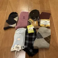 【新品未使用】レディースカジュアルソックス 7足セット