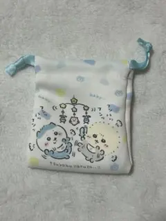 ちいかわbabyミニ巾着【ラッコ＆ハチワレ】