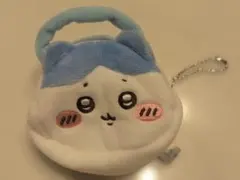 ちいかわ ハチワレ ぬいぐるみポーチ ボールチェーン付き
