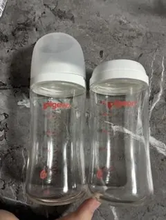 Pigeon 母乳実感　ガラス哺乳瓶 240ml 2本セット