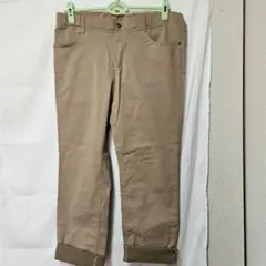 レディース [4L ] チノパン ストレッチ ゆったり シンプル