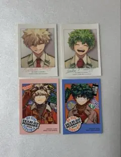 爆豪勝己　各50枚　計100枚セット　ステッカー　ヒロアカ　最強ジャンプ9月号 ヒロアカ 最強ジャンプ 爆豪セット クリアファイル ステッカー ポスト