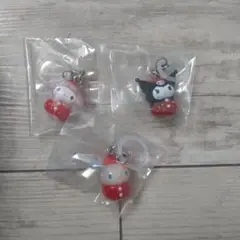 サンリオキャラクターズ　いちごめじるしアクセサリー　マイメロ・クロミ・ウサハナ