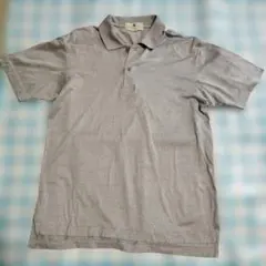 Aquascutum ポロシャツ グレー M