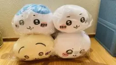 【匿名配送】ちいかわ　だららんBIGぬいぐるみ　４点セット