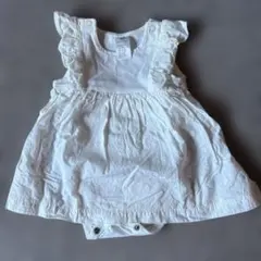 H&M オーガニックコットン ロンパース 3M