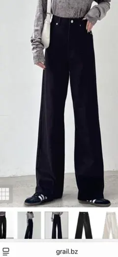 ヘビーツイルセミワイドパンツ[fo2007] M