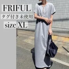 【未使用】ロングワンピース 半袖ワンピース ハーフジップ マキシ 大きいサイズ