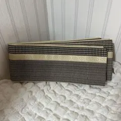 角帯 チェック柄 ストライプ 黒・白・ベージュ