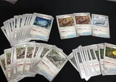 【匿名配送】ポケモンカード 古びたヒレの化石色々まとめ売りのサムネイル