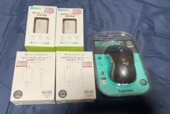 USB-TYPEC 急速充電器 4個セット + ロジクール M750 L 新品