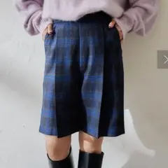 【最終値下げ】DOU DOU ドゥドゥ　チェックショートパンツ　ハーフパンツのサムネイル