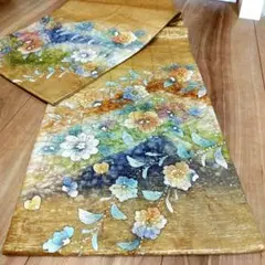 希少価値&極美品【袋帯 佐賀錦 和装小物 正絹 帯 結婚式 訪問着 着物 和装】