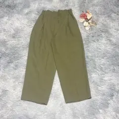 INDIVI インディヴィ（M）【褒められパンツ/洗える】タックテーパードパンツのサムネイル