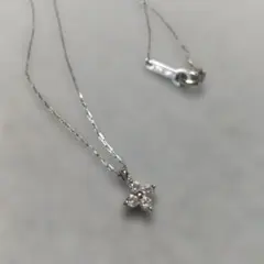 ４℃ K10 ネックレス フラワー モチーフ