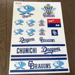 dragons シール　A4サイズ
