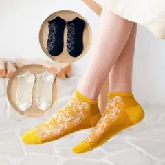 大人気 レディース レースソックス 靴下 3セット おしゃれ くるぶし かわいい