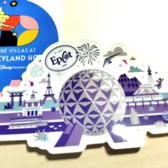フロリダディズニーワールドEpcot & Disney Villas ステッカー