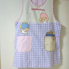 SANRIO　サンリオ　リトルツインスターズ　キキとララ　エプロン保育士保母さんのサムネイル