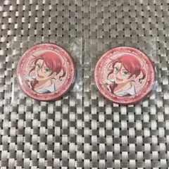 美男高校地球防衛部ハイカラ メディコス 缶バッジ 雲仙新九郎 2点