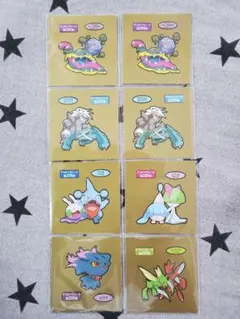 ポケモンパン デコキャラシール ８枚セット