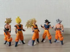 HGドラゴンボール　孫悟空　5種セット