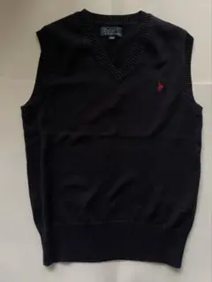 Polo by Ralph Lauren ネイビーVネック ベスト 140センチ