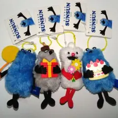パペットスンスン　ぬいぐるみマスコット　Birthday　2026ver.　4種