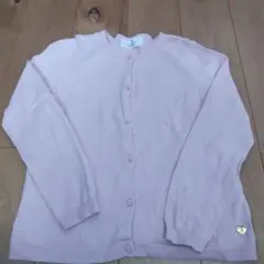 H＆M　カーディガン　140 くすみピンク