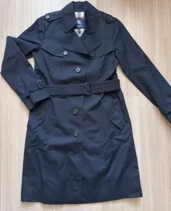 【週末セール】BURBERRY LONDONダークネイビー トレンチコート 38