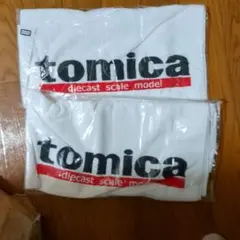 トミカ tomica ロゴ入り タオル 2枚セット