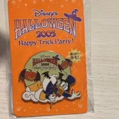 新品未使用】 ディズニー デイジー ピンバッジ ハロウィン 2005 限定