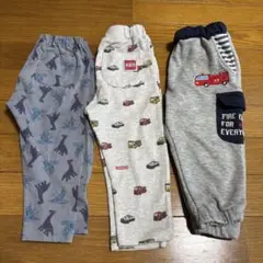 まとめ売り　男の子　長ズボン　3枚セット　90サイズ