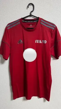 帝京第三 サッカー ユニフォームセット 赤 帝京第三高校サッカー部 公式戦ユニフォーム