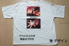 鬼滅の刃アベイルコラボ初期商品ステッカー付き半袖Tシャツ新品タグ付き3L〜4L