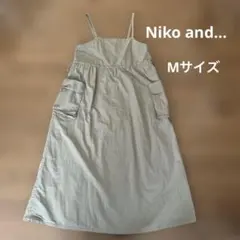 【即購入OK】niko and…キャミソールワンピース　Mサイズ