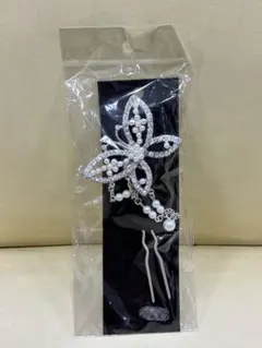 サンブリッジ シルバー 蝶の髪飾り