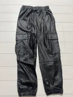 SHEIN ブラック カーゴパンツ 9Y 130cm