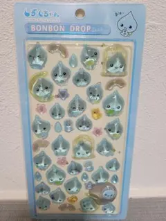 ボンボンドロップシール　しずくちゃん（2種セット）
