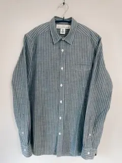 H&M メンズ　ストライプシャツ