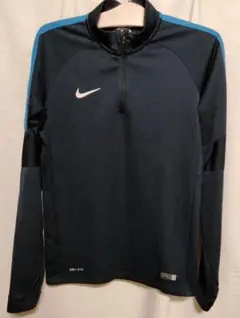 NIKE　ナイキ　ハーフジップ　ジャージ　フットサル　サッカー　ドライフィット