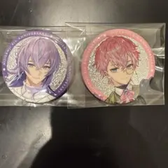 にじさんじ　8th anniversary グリッター缶バッジ