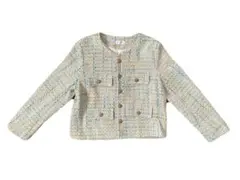 ALUDE アルード 風 韓国 ゲーポップアイドル着用tweed ジャケット
