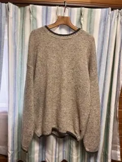 Woolrich メンズ L ベージュ クルーネックセーターのサムネイル