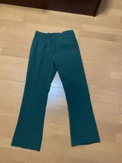 SUGGESTION   スラックス　パンツ　グリーンのサムネイル