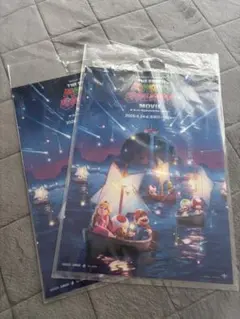 映画　ザ・スーパーマリオギャラクシー　ムービー　前売り特典　ポスター　2枚