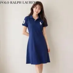 POLO RALPH LAUREN ポロワンピース ビッグポニー ネイビー 3