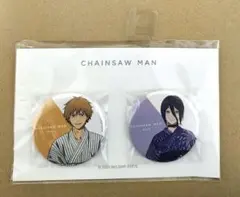 チェンソーマン デンジ＆レゼ 缶バッジ2個セット